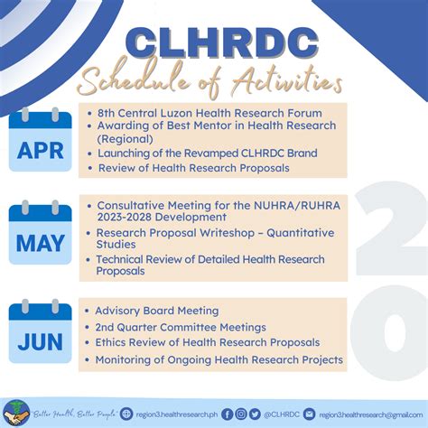 doh 2024 calendar|2024 Calendar of Activities .